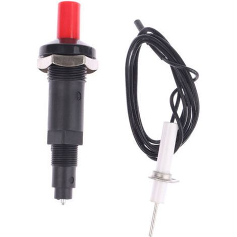 Piezo-zündset Für Backöfen, 1 Von 2 Zündern Mit Zündnadel, Herdzubehör, Herdzündung