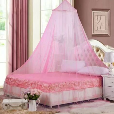 Großes Moskitonetz Fürs Bett, Hänge-moskitonetz Fürs Kinderbett, Babyhängematte, 230 X 60 X 850 Cm, Rosa