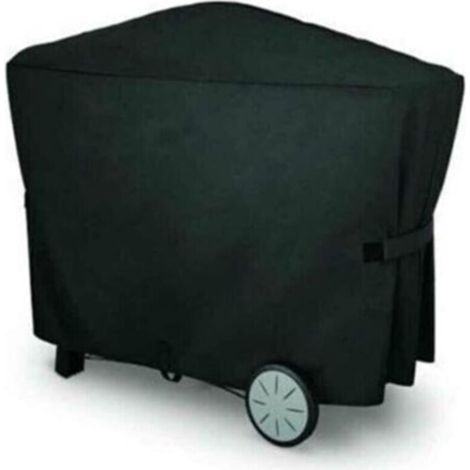 Gasgrillabdeckung, 44" X 25" X 37", Schutzhülle Für Den Außenbereich, Wasserdichtes Gewebe Mit Sonnenschutz, Weber Grillabdeckung, Schwarz.