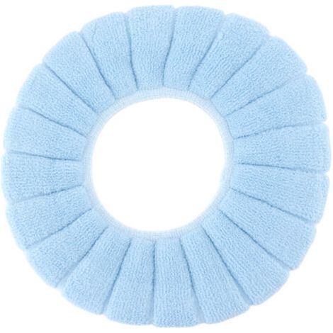 Bunthaus Housse De Siège De Toilette Lavable – Bleue – Coussin De Wc Chaud Et Confortable, Usage Universel