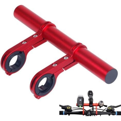 Bunthaus Lntyq Extension De Guidon De Vélo, Double Extension De Guidon De Vélo, Peut Être Utilisée Pour Sécuriser Les Smartphones, Gps, Lampes De Poche, Sonnettes, 20 Cm