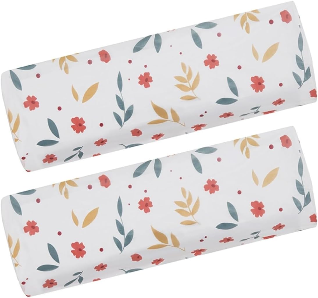 Ccykxa 2-teilige Große Peva-wandabdeckung Für Klimaanlagen (95 X 31 X 21 Cm) Mit Dezentem Blumenmuster, Praktischer Staubschutz, Ganzjährig Einsetzbar