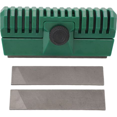 Kit D'Outils De Commode De Rail De Tronçonneuse, Barre De Guidage En Acier Abs, Réparateur De Fichiers Pour L'Entretien