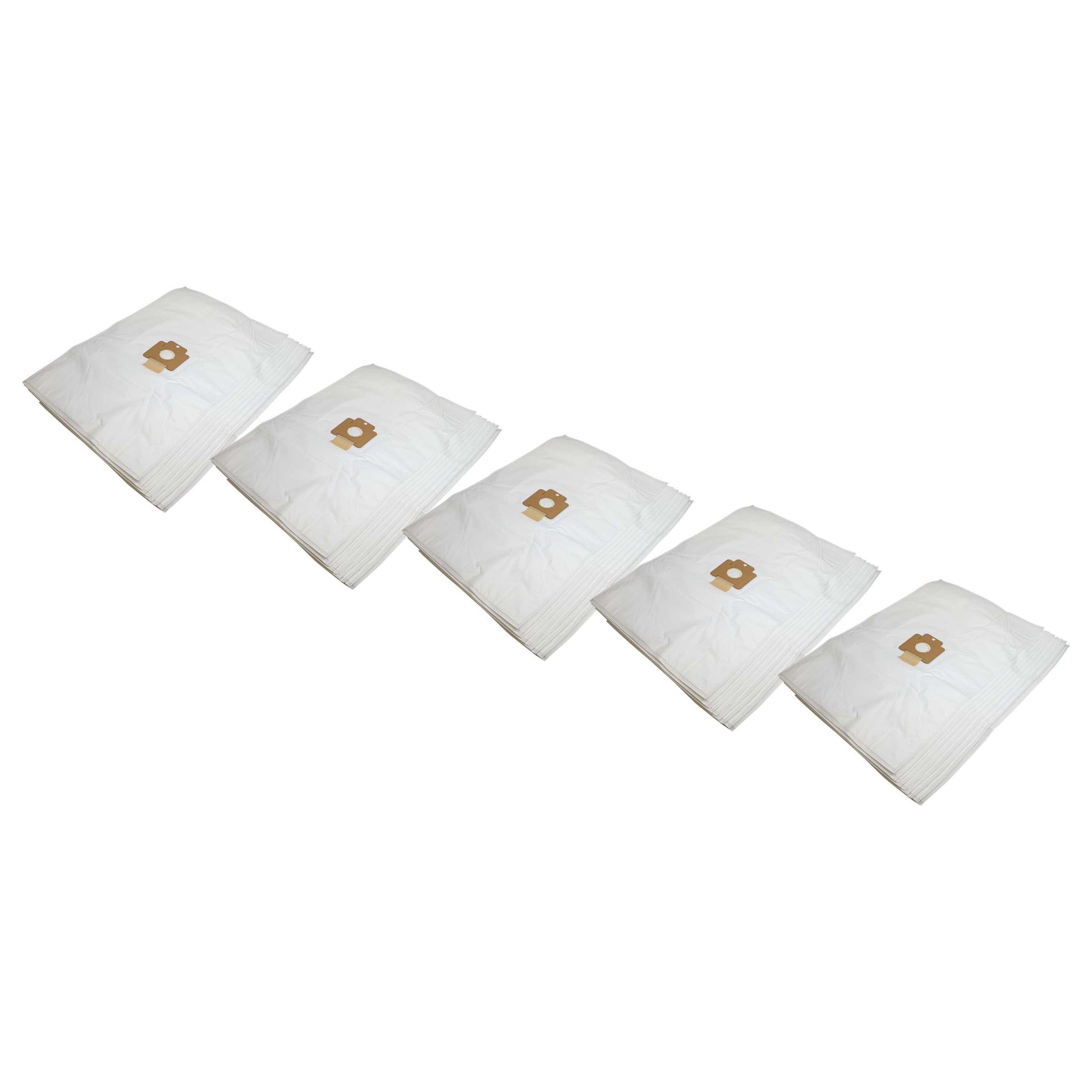 Vhbw 50x Staubbeutel Ersatz Für Nilfisk 107401157 Für Staubsauger - 50cm X 36cm Weiß