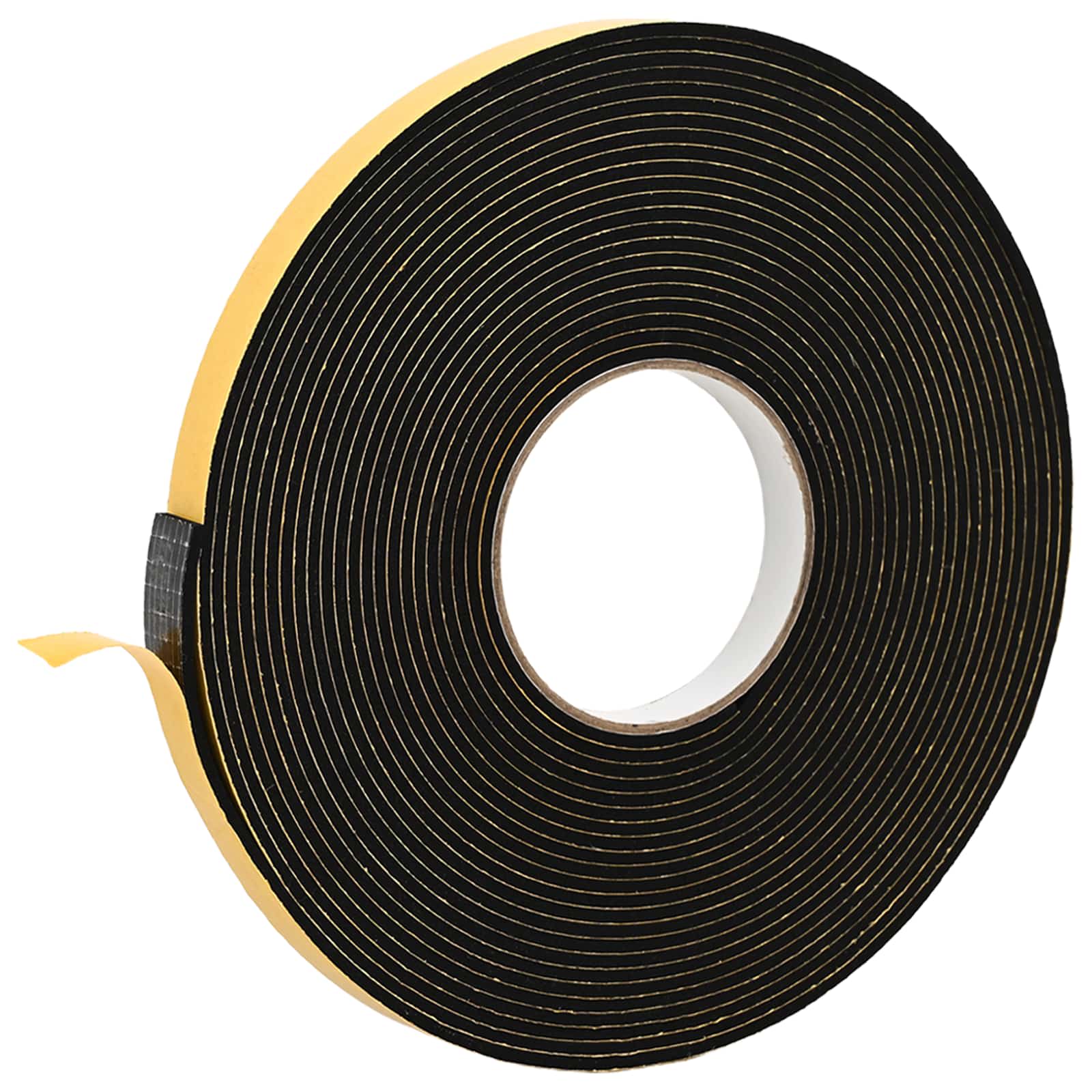 Selbstklebendes Schaumstoffband Schwarz 20 Mm X 10 M Cr-schaum Vidaxl