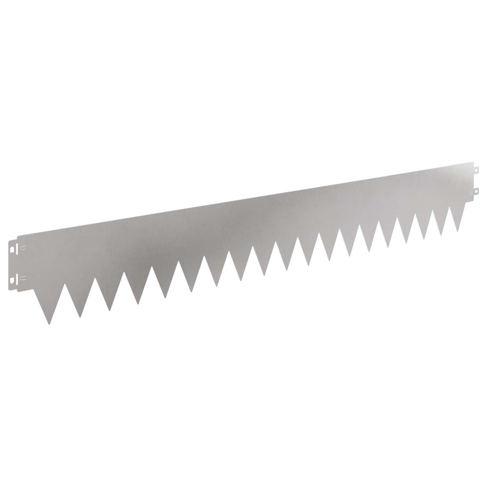 Rasenkante 50 Stk. 103 X 15 Cm Edelstahl Silber Vidaxl