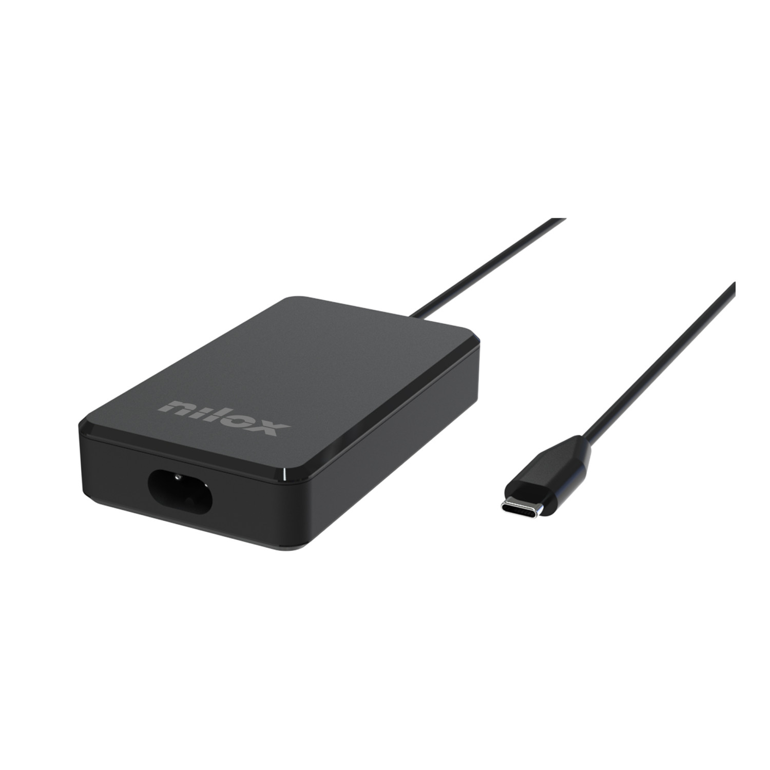 Nilox Nxpdcgan100w Ladegerät Für Mobilgeräte Laptop, Tablets, Smartphone Schwarz Ac Schnellladung Drinnen