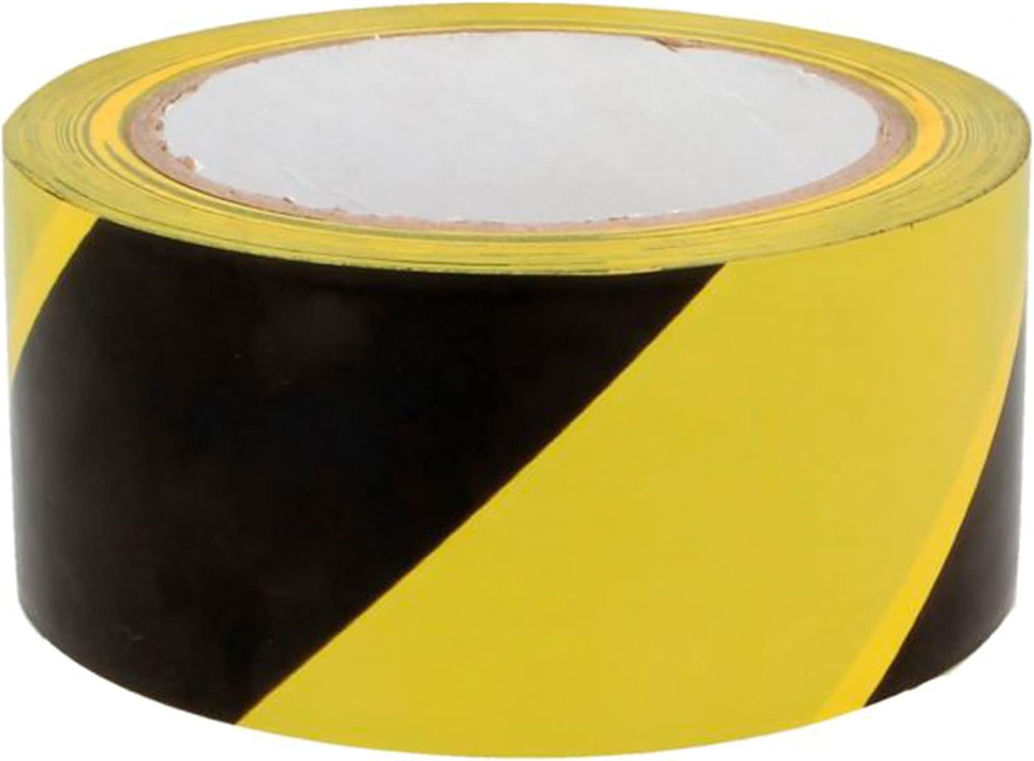 Gelbes Und Schwarzes Markierungsband Zur Zonenabgrenzung – 60 Mm X 33 M – Markierungsband Zum Schnüren – Warnschilder