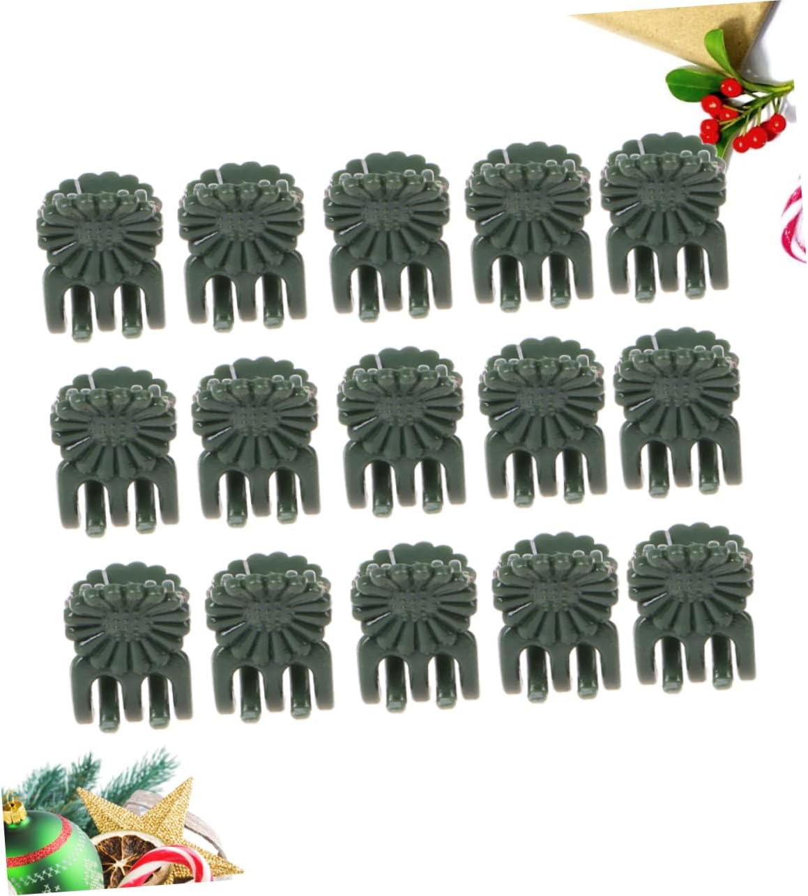 100 Stück Orchideenclips, Rankgitterclips, Pflanzenbindeclips, Pflanzenstützen, Kletterhilfen, Gartenclips, Marienkäferförmige Phalaenopsis-clips