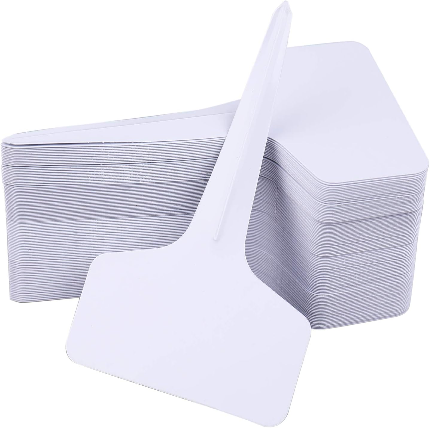 Packung Mit 500 Pflanzenetiketten Aus Kunststoff, 6 X 10 Cm, Weiß
