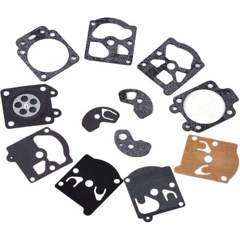 Set Mit 2 Vergaser-reparatursätzen Inklusive Membrandichtungen, Kompatibel Mit Walbro K10-wat Wa- Und Wt-serie, Stihl, Husqvarna, Poulan, Mcculloch, Echo