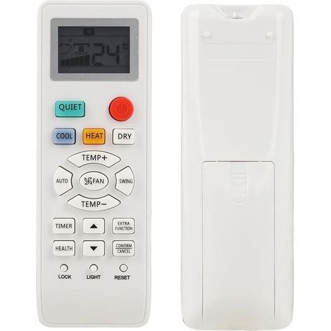 Kompatible Fernbedienung Für Haier Yr-hd01, Yl-hd04, Yr-hd06, Yl-hd02, Ha-0361 Klimaanlagen – Ersatzfernbedienung Mit Timerfunktion, Ergonomisch Und Hochwertig