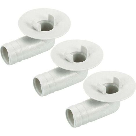 Abluftrohr-anschlussstück Für Klimaanlagen, 17-mm-winkelstück, Ersatzteil, Zubehör Für Mini-split-fensterklimaanlagen, Beige, 3er-pack