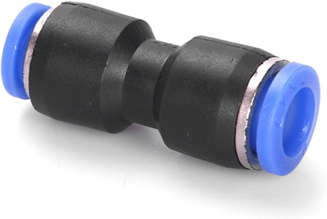 Pneumatikverschraubung – 10 Stück – Kunststoff – Schnellanschluss – Luft Und Wasser – 6 Mm