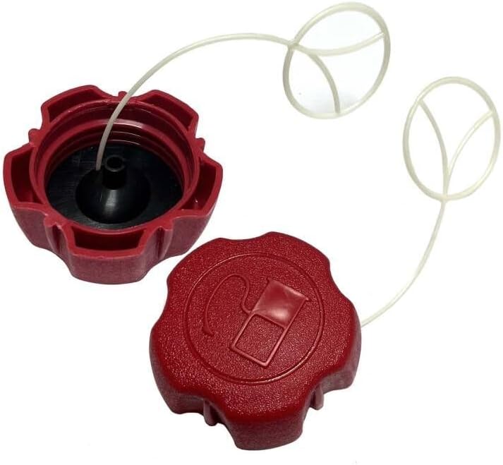 Roter Tankdeckel Für Scheppach Mp99-42 Rasenmäher, Motoren T375, T475 Und T575. Aus Metall Und Kunststoff Gefertigt. Wasserdicht. Für Die Rasenpflege.