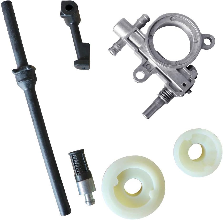 25-cm³-ölpumpen-schneckengetriebe-kit Aus Stahl Für Chinesische Kettensägen, Ersatzteil, Filterleitung