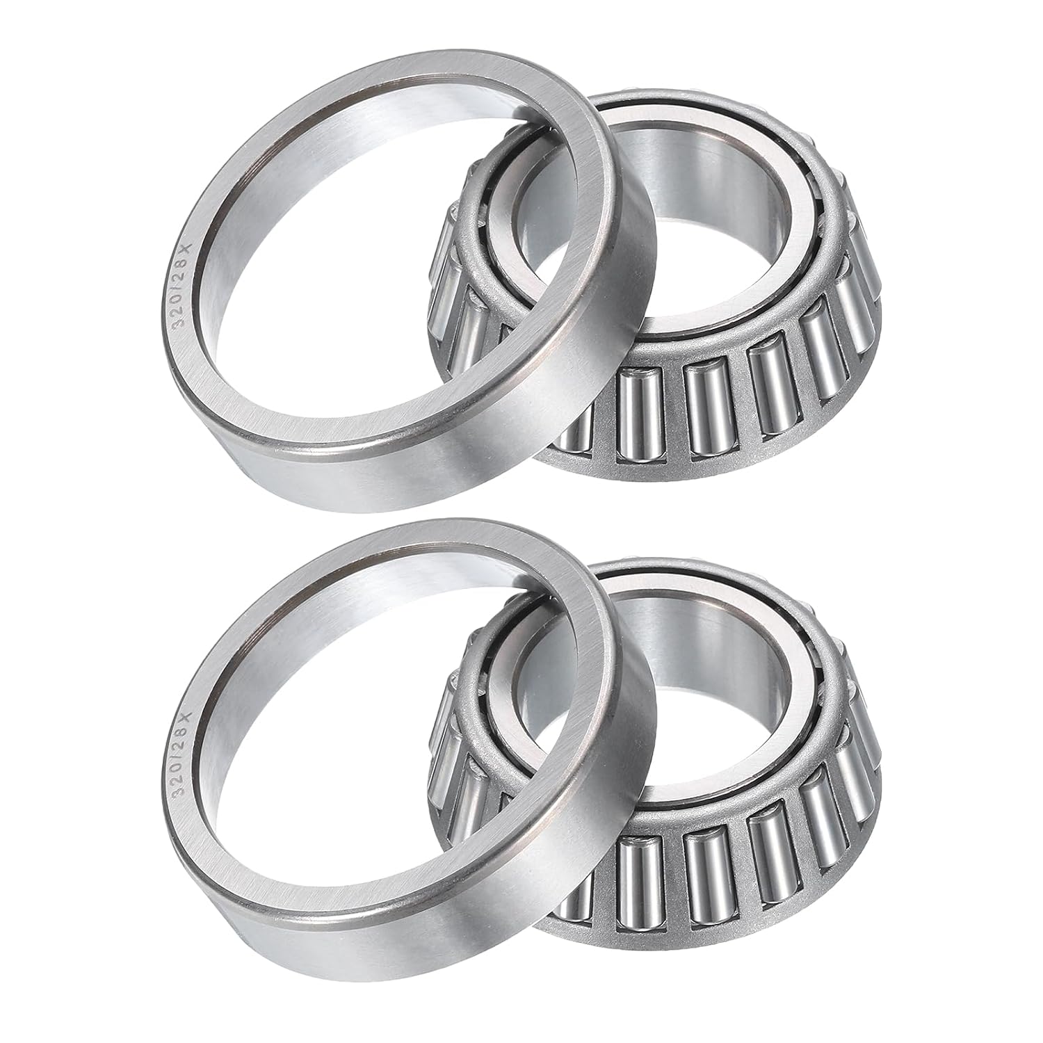 Kegelrollenlager 28x52x16 Mm, Verchromter Stahl, Kegel- Und Laufringbaugruppe, Hohe Tragfähigkeit, Geringe Reibung, Für Industrielle Und Automobile Anwendungen