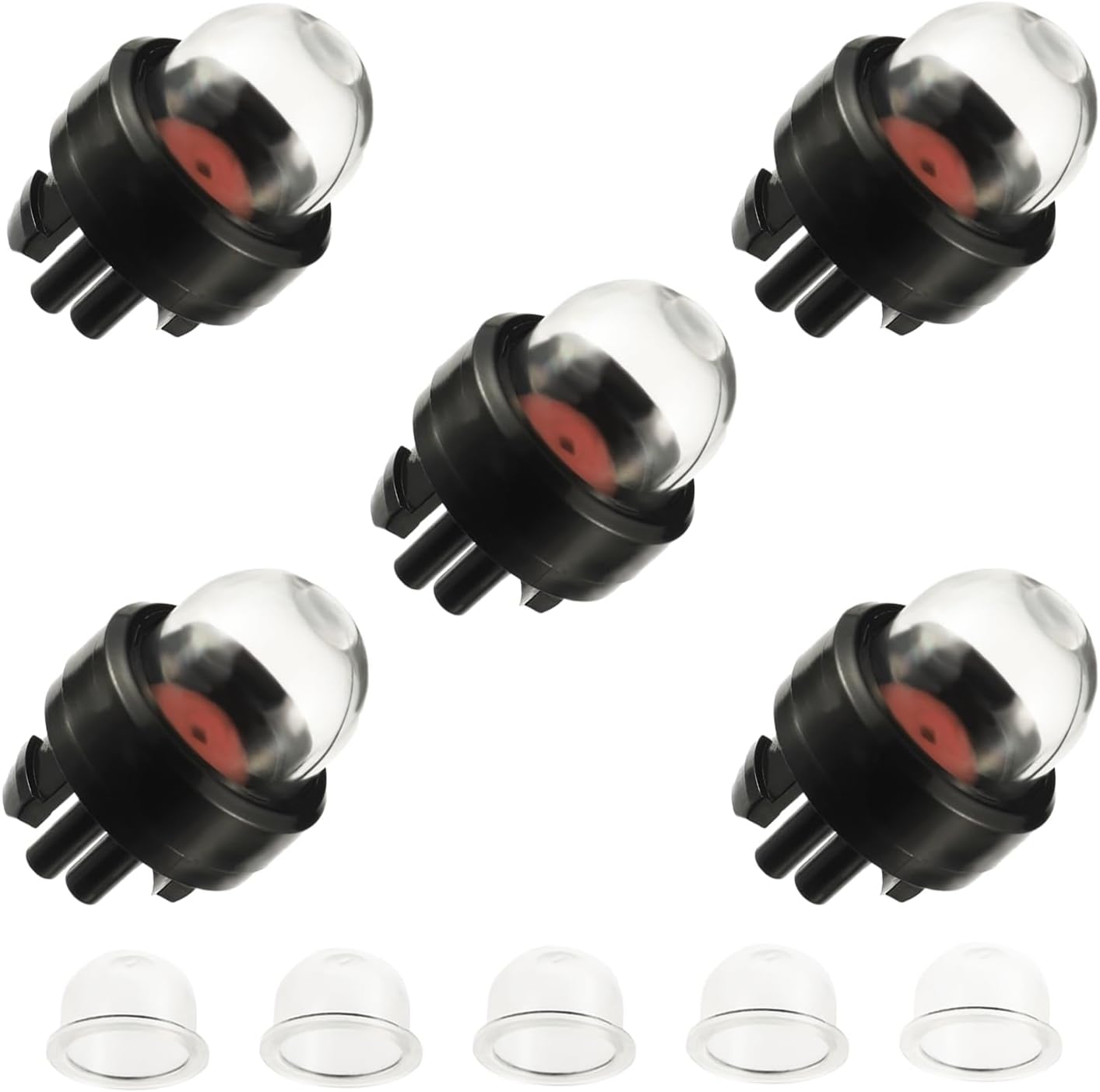 5-flammiges Zündset + 5 Kunststoffkappen 15x34mm Zum Starten Von Benzinmotoren Und Gartengeräten