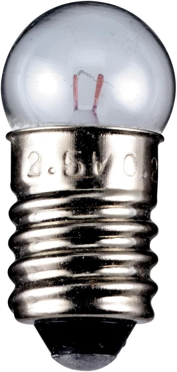 3er-pack E10 4,5v 0,45w Kugellampen, Schraubsockel, Kleine Größe, Sanftes Licht Für Laternen Und Dekorationen