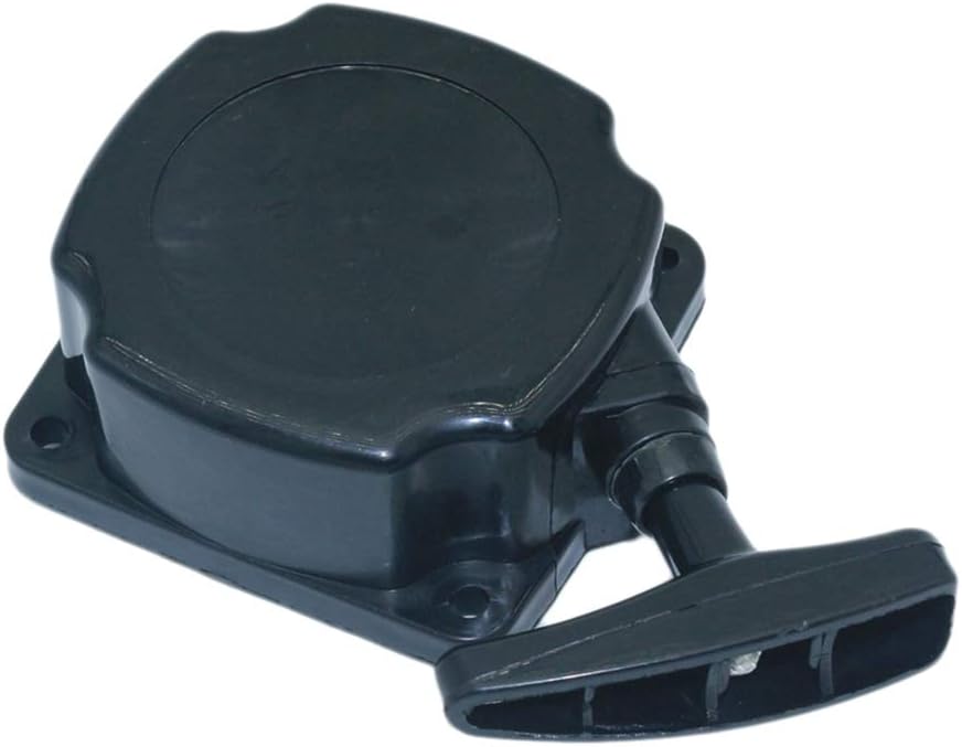 Schwarzer 72-mm-kunststoff-seilzugstarter Für 33-cm³-, 43-cm³- Und 49-cm³-zweitakt-minimotorräder, Roller Und Pocket Bikes