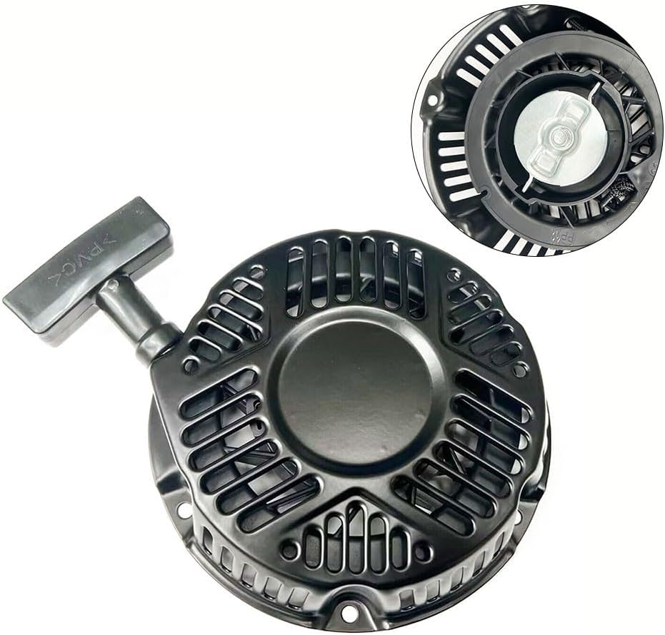 Schwarzer Seilzugstarter 175x160mm Für 163-208cc Motoren, Robuster Ersatz Und Einfaches Starten Für Outdoor-geräte