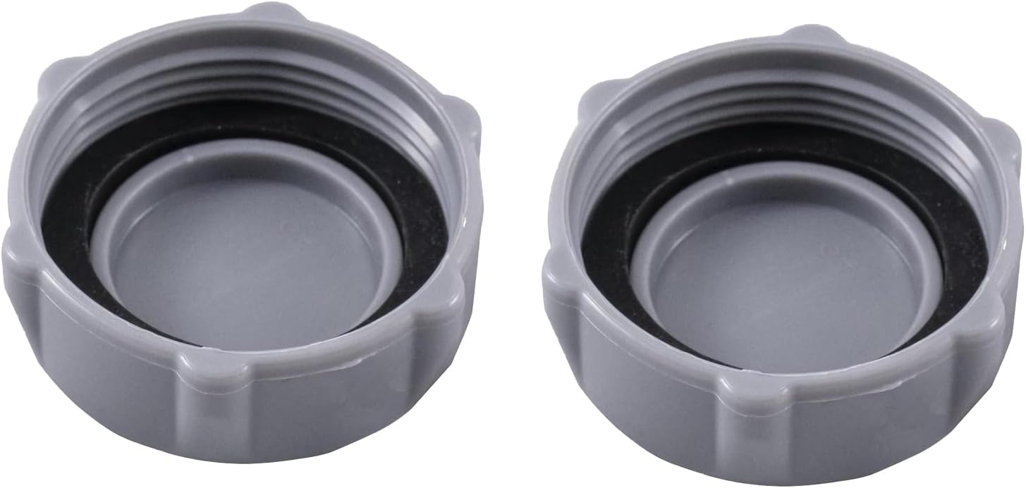 Ventilkappe – 2er-pack – Grauer Kunststoff – Kompatibel Mit P6h1158 P01006 – Für Aufstellpools