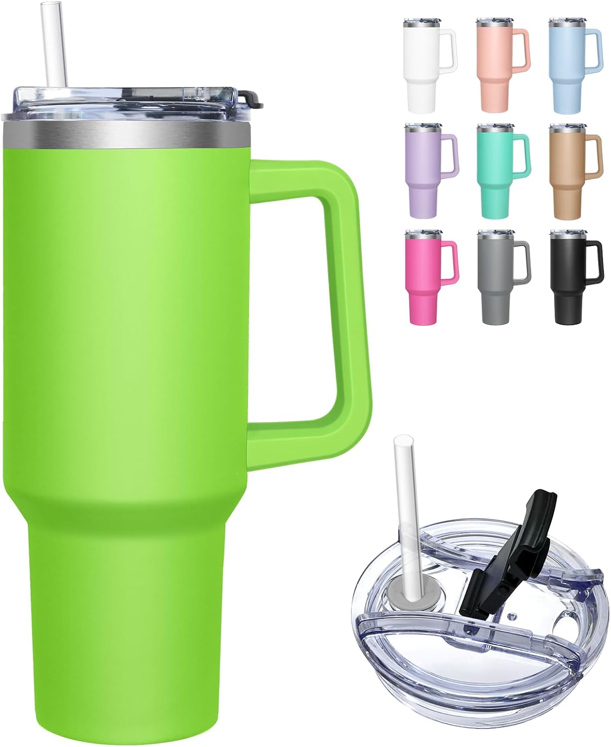 Isolierbecher – 1 Stück – Edelstahl – 24-stunden-doppelisolierung – Ideal Für Reisen, Büro Und Sport – 1180 Ml
