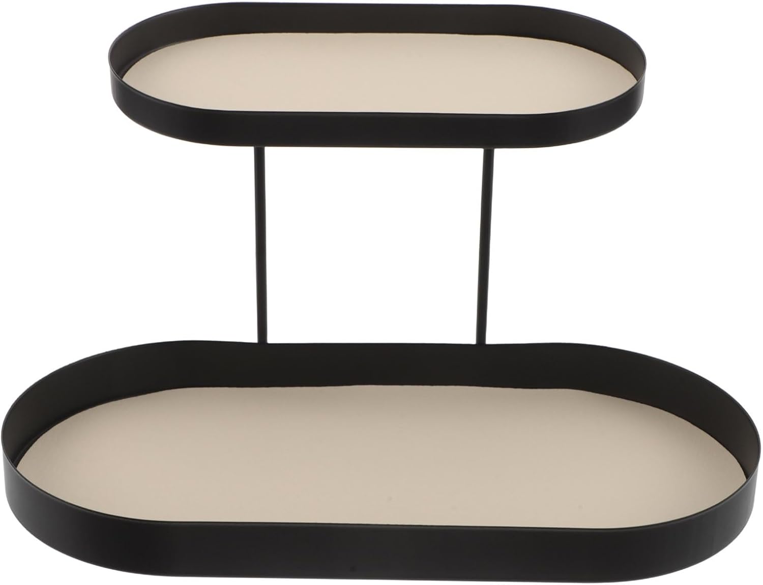 Aufbewahrungsregal – 1 Stück – Eisen – 2 Ebenen – Bad Und Küche – 30 X 18 X 15 Cm