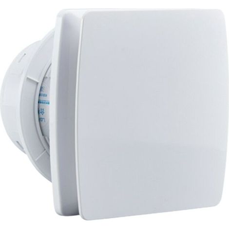 6-zoll-abluftventilator, Direktabluft, Schutzart Ipx2, Luftdurchsatz 168 M³/h, Statischer Druck 35 Pa, Leistung 16 W, 50 Hz, 220 V, Kunststoff