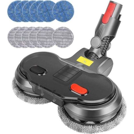 12-teiliges Elektrisches Wischmopp-reinigungsset, Kompatibel Mit Dyson Staubsaugern V11, V10, V15, V8 Und V7 (wischmoppkopf Nicht Enthalten).
