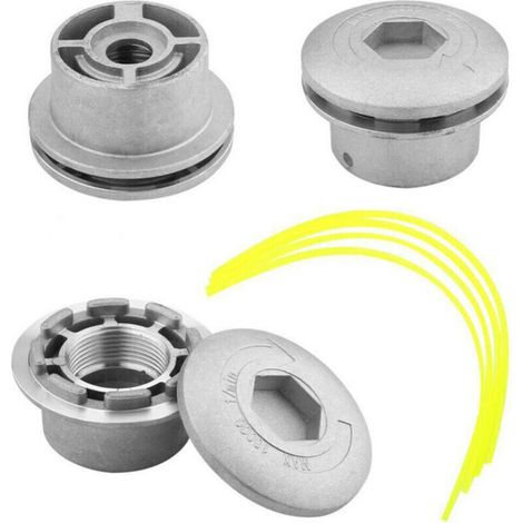 Universeller Freischneiderkopf, Aluminium-trimmerkopf, 4-faden-freischneiderzubehör Für Rasenmäher