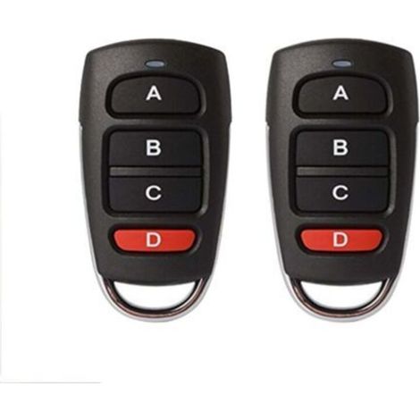 Universelle 433-mhz-torfernbedienung, Drahtlose Torfernbedienung, 433,92-mhz-klon-duplikator (2er-pack)