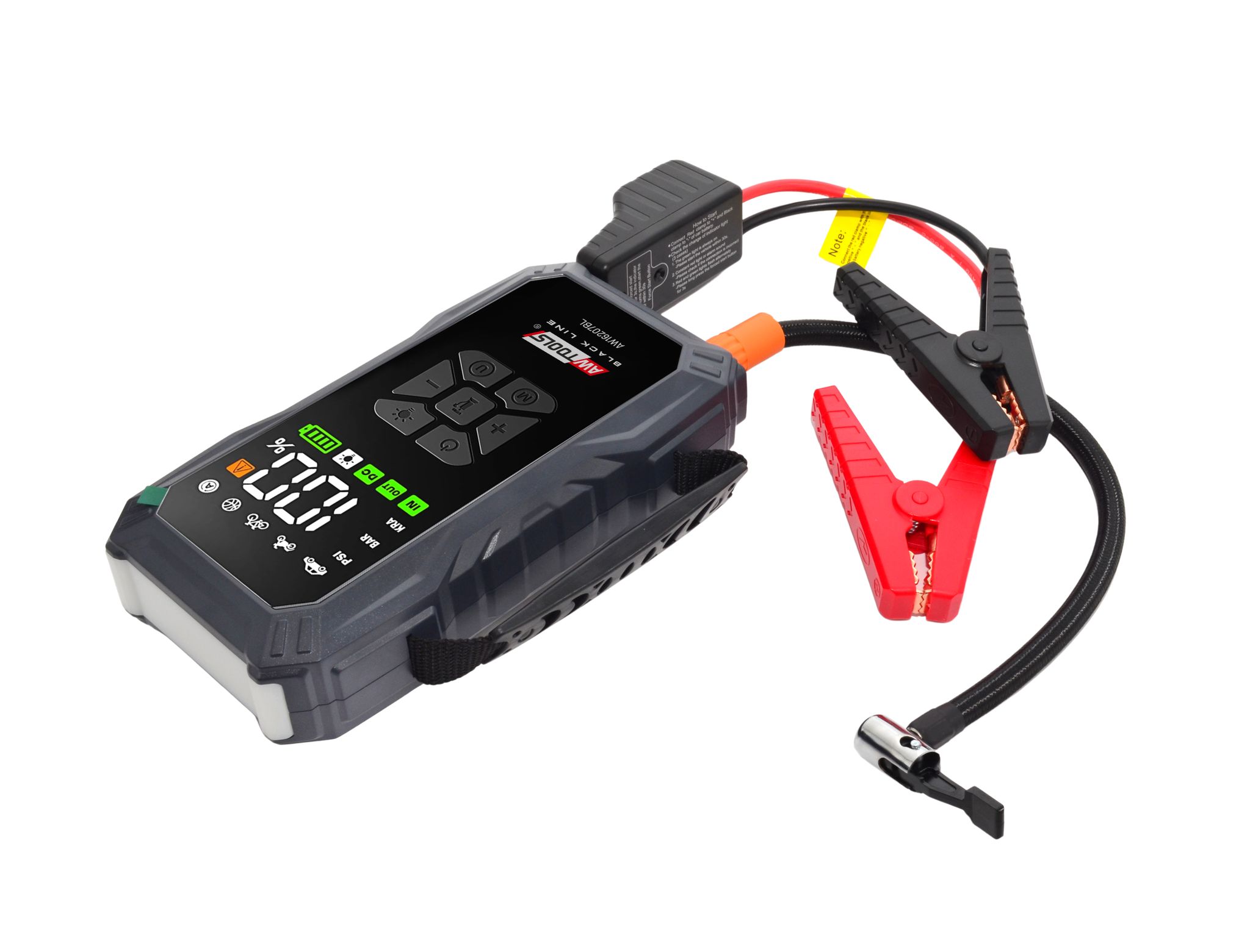 Starthilfe 4in1 Awtools Kompressor Powerbank 12000 Mah