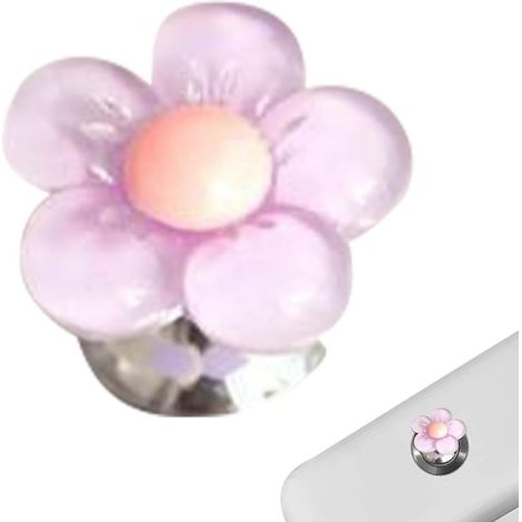 Toiletten-betätigungsknopf, Blumenförmiges Toiletten-betätigungswerkzeug, Universelle Toilettensitzverlängerung, Vielseitiges Badezimmer-dekorationsaccessoire