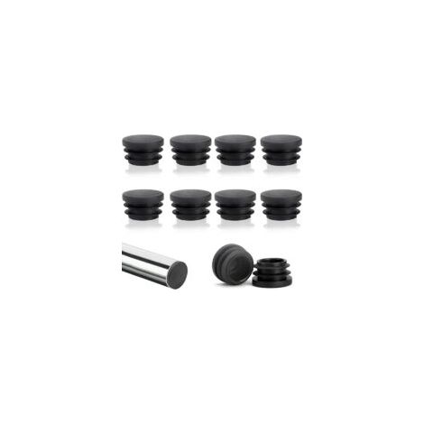 Set Mit 10 Runden Lattenkappen, 22 Mm Runde Rohrförmige Lattenkappen, Runde Stuhlkappen Aus Kunststoff, Flügelförmige Runde Kappen, Perfekter Schutz Für Möbel Und Böden