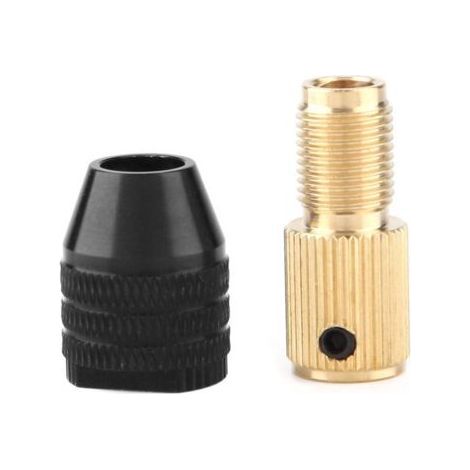 Mini-schnellspannbohrfutter, Mini-elektrobohrfutter, Spannbereich 0,3–3,4 Mm (2 Mm Bohrung), Zubehör Für Mini-elektrobohrmaschinen, Für Kurbelwellen