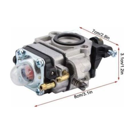 Ersatzvergaser-kit Für Heckenscherenmotoren Mit 33 Cm³ Und 26 Cm³ Hubraum, Auch Geeignet Für Kettensägenmotoren.