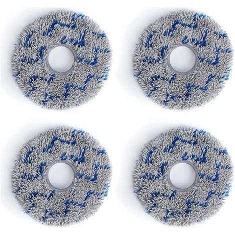 Waschbare Pads Mit Grauen Streifen – Deebot X1 Serie, Passend Für Ecovacs T10/x1 (omni/turbo) Wischmopp-pads