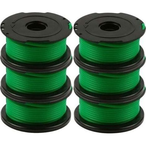 6er-pack Fadenspulen Für Black & Decker Gl7033, Gl8033, Gl9035 Freischneider, 6 M