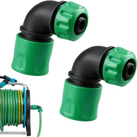Zweiteiliger 90-grad-winkel-schlauchadapter, 1/2-zoll-schlauchverbinder, Winkelverbinder Für Gartenbewässerung Und Autowäsche.
