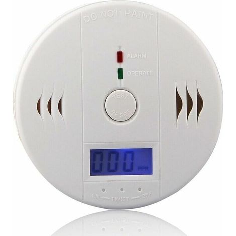 Kohlenmonoxidmelder Mit Led-anzeige / Kohlenmonoxidmelder Mit Elektronischem Sensor