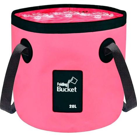 Zusammenklappbarer 20-liter-wassereimer, Platzsparendes Waschbecken, Zusammenklappbarer Wasserbehälter, Zusammenklappbarer Campingeimer Für Outdoor-aktivitäten Wie Reisen, Wandern, Angeln, Gartenarbei