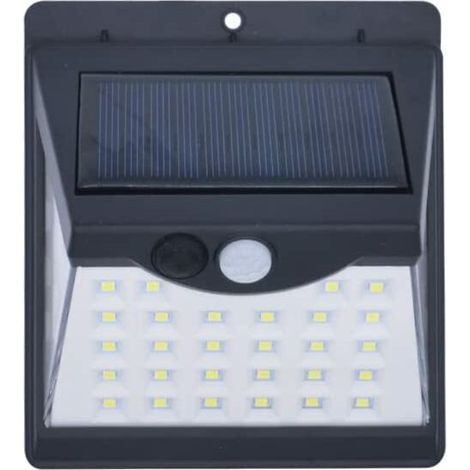 Solarbetriebene Außenwandleuchte Mit Bewegungsmelder – Wiederaufladbares Solarpanel Mit 3 Beleuchtungsmodi – 270° Abstrahlwinkel Und 8 Stunden Akkulaufzeit – Wasserdichter Strahler (ip65)