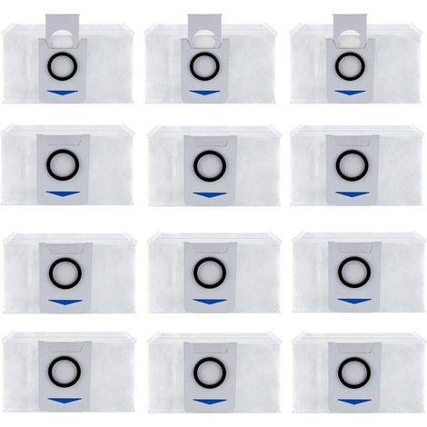 12er-pack Ersatz-staubbeutel Für Ecovacs Deebot X1 Omni / X1 & Omni Staubsauger, Ersatz-staubbeutel Für Staubsauger