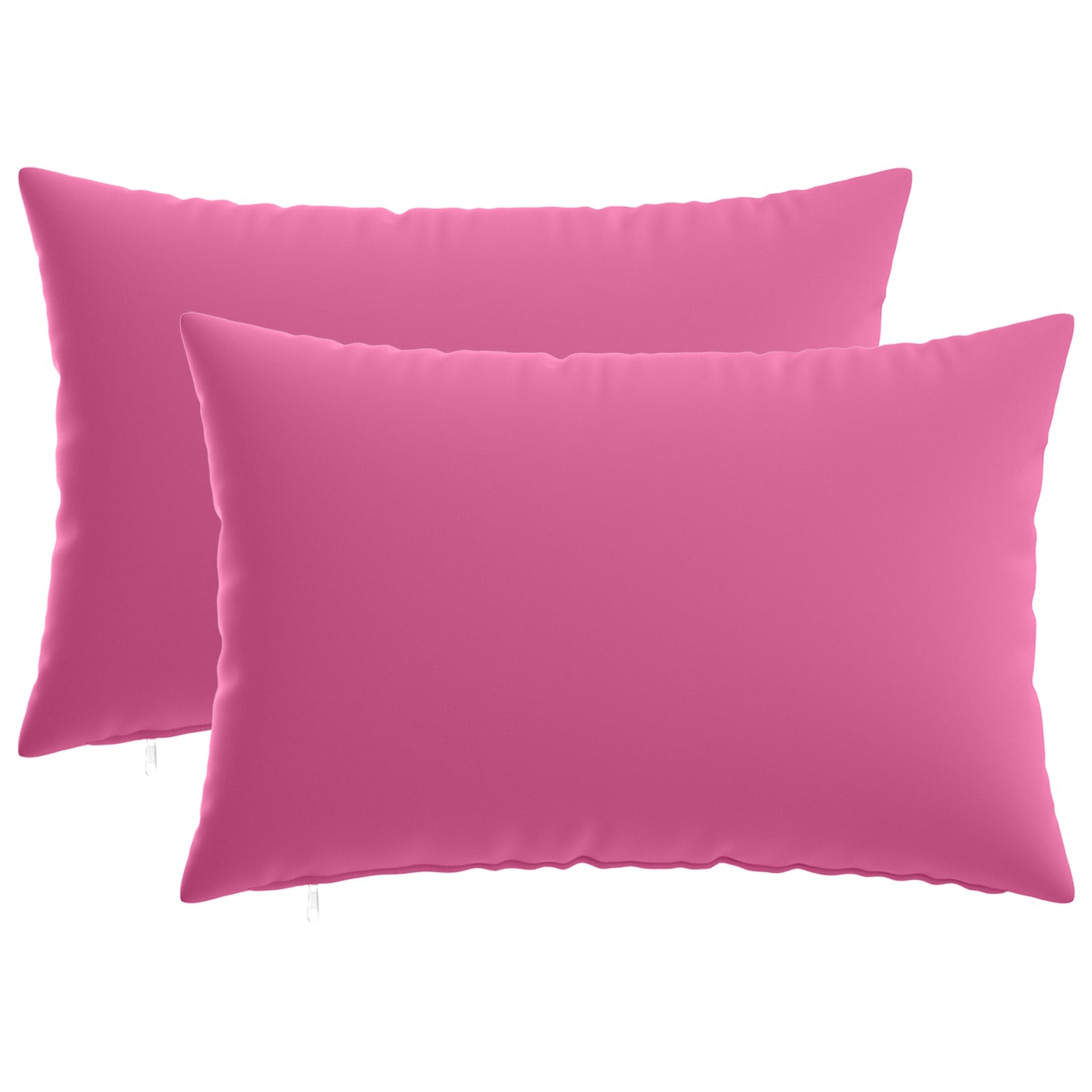 Kissen 2 Stk. Heerlen Rosa 50 X 75 Cm Polyester Vidaxl