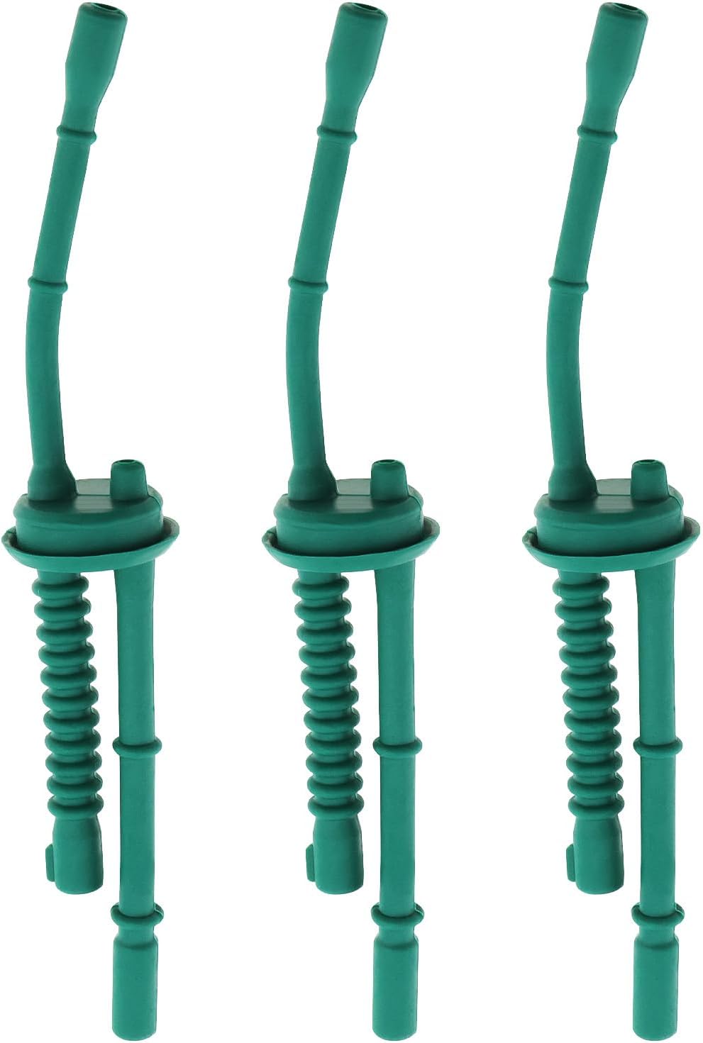 Set Mit 3 X 15,5 Cm Langen Silikagel-kraftstoffschläuchen, Kompatibel Mit Freischneidern, Langlebiges Ersatzteil Für Motorwartung Und Gartenarbeiten