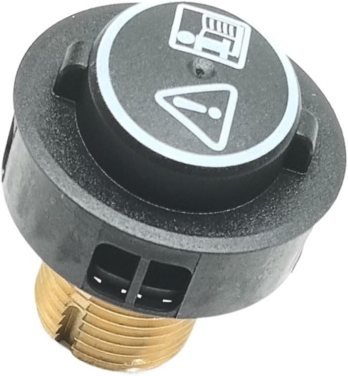 Schwarze Wartungsventilkappe Für Dampfreiniger, Kompatibel Mit Den Modellen Sc2500c Und Sc4.100. Druckregulierung Und Kesselsicherheitsfunktionen.