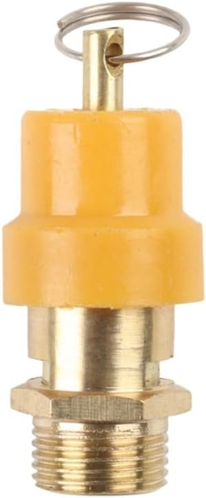 Sicherheitsventil Aus Messing Mit 3/8- Und 1/2-zoll-bsp-spannung, Druckbegrenzung 120 Psi, Für Industrielle Werkstatt-luftkompressoren