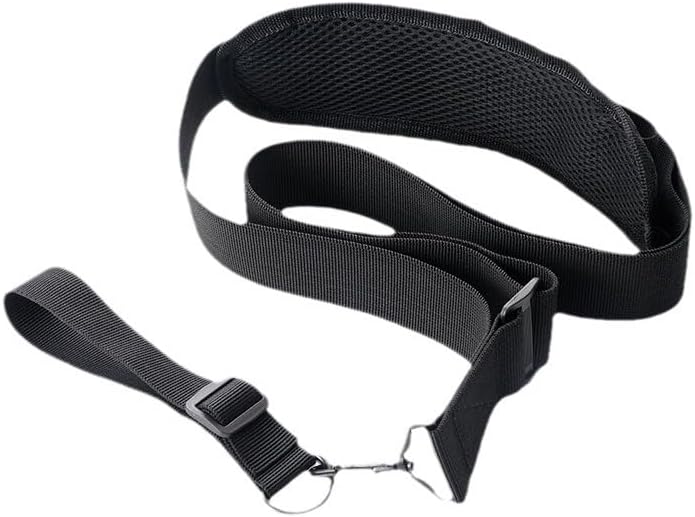Verstellbarer, Schwarzer Nylon-freischneidergurt Für Komfortable Gewichtsverteilung Und Schulterstütze, Geeignet Für Intensive Gartenarbeit, Professionelle Und Private Nutzung