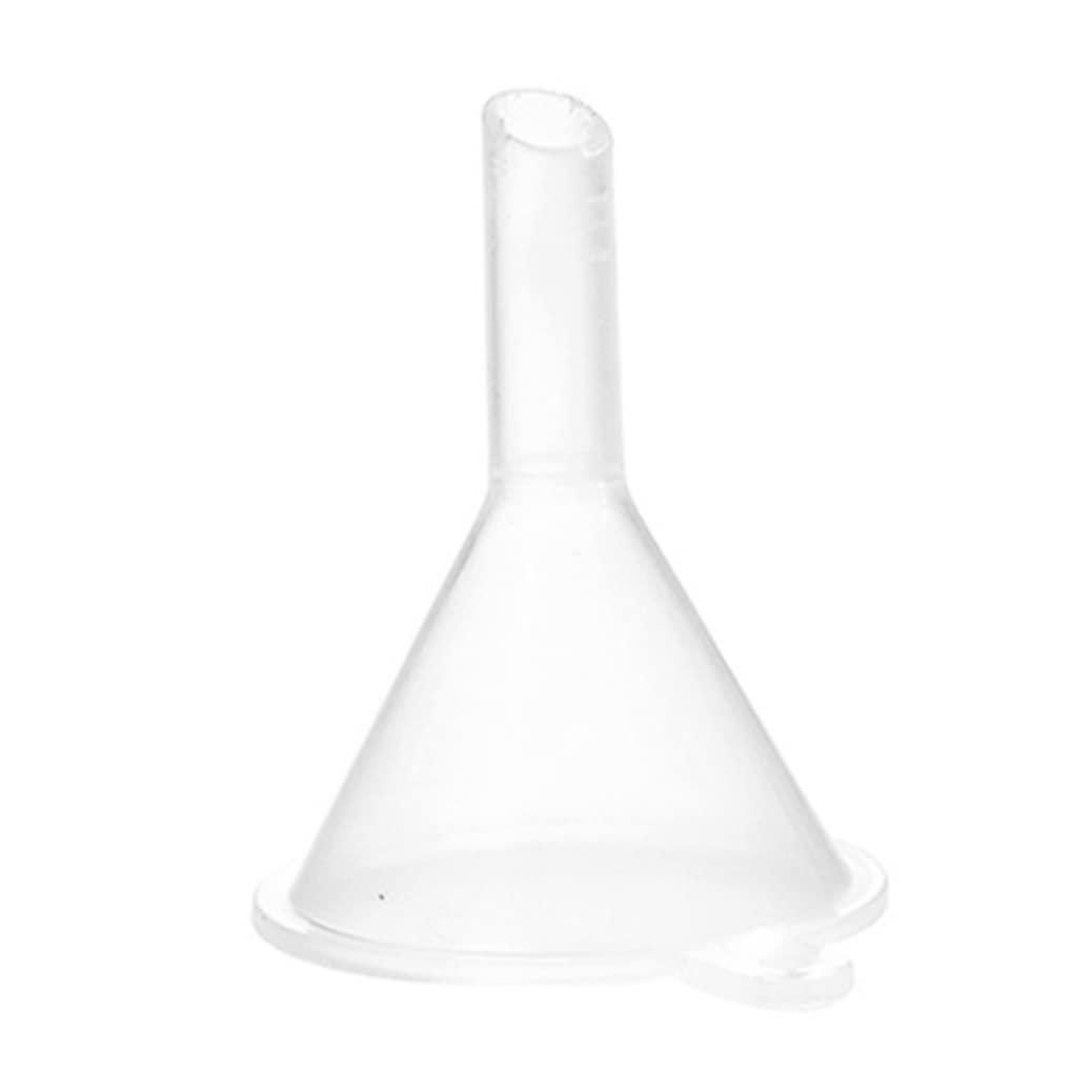 Trichter – 1 Stück – Kunststoff – Präziser Flüssigkeitstransfer – Küche Und Labor – 4 X 3 Cm, Transparent